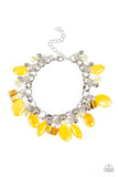 Paparazzi Seashore Sailing - yellow - Veronica's Jewelry Paradise, LLC