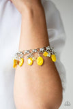Paparazzi Seashore Sailing - yellow - Veronica's Jewelry Paradise, LLC