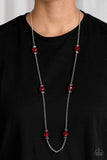 Paparazzi Season of Sparkle - red - Veronica's Jewelry Paradise, LLC