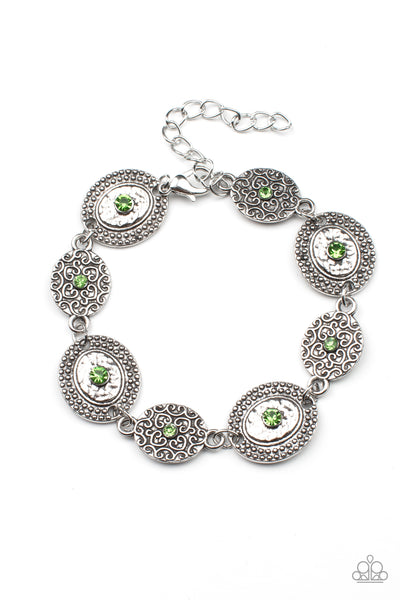 Paparazzi Secret Garden Glamour - Green - Veronica's Jewelry Paradise, LLC