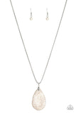 Paparazzi Sedona Sandstone - White - Veronica's Jewelry Paradise, LLC