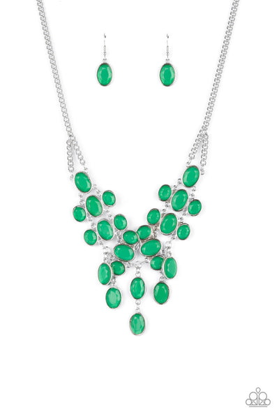 Paparazzi Serene Gleam - Green - Veronica's Jewelry Paradise, LLC