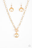Paparazzi She Sparkles On - Gold - Veronica's Jewelry Paradise, LLC