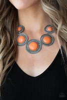 Paparazzi She Went West - Orange - Veronica's Jewelry Paradise, LLC