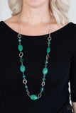 Paparazzi Shimmer Simmer - green - Veronica's Jewelry Paradise, LLC