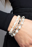 Paparazzi Shoreside Soiree - White - Veronica's Jewelry Paradise, LLC