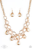 Paparazzi Show-Stopping Shimmer - Gold - Veronica's Jewelry Paradise, LLC