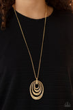 Paparazzi Smithsonian Spiral - Gold - Veronica's Jewelry Paradise, LLC