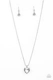 Paparazzi Smitten with Style - White Necklace