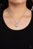 Paparazzi Smitten with Style - White Necklace