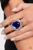 Paparazzi CYBER MONDAY Smoldering Sass - Blue Ring