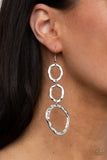 Paparazzi So OVAL It! - Silver - Veronica's Jewelry Paradise, LLC