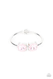 Paparazzi Spark and Sizzle - Pink Oversized Rhinestone Bracelet