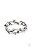 Paparazzi Spontaneous Shimmer - Black - Veronica's Jewelry Paradise, LLC