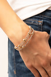 Paparazzi Spontaneous Shimmer - Gold - Veronica's Jewelry Paradise, LLC