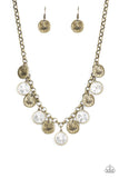 Paparazzi Spot On Sparkle - Brass - Veronica's Jewelry Paradise, LLC