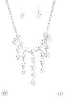 Paparazzi Spotlight Stunner - White - Veronica's Jewelry Paradise, LLC