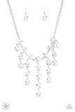 Paparazzi Spotlight Stunner - White - Veronica's Jewelry Paradise, LLC