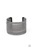 Paparazzi Stacked Sensation - Black - Veronica's Jewelry Paradise, LLC