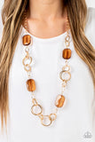 Paparazzi Stained Glass Glamour - Brown