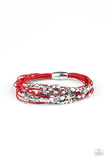 Paparazzi Star-Studded Affair - Red - Veronica's Jewelry Paradise, LLC