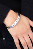 Paparazzi Starburst Shimmer - Blue Bracelet