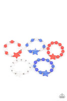 Paparazzi Starlet Shimmer Bracelet Kit Patriotic - Veronica's Jewelry Paradise, LLC