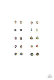 Paparazzi Starlet Shimmer Earring Kit- OilSpill rhinestone - Veronica's Jewelry Paradise, LLC