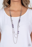Paparazzi Starry-Eyed Eloquence - Purple - Veronica's Jewelry Paradise, LLC