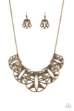 Paparazzi Statement Status - Brass - Veronica's Jewelry Paradise, LLC