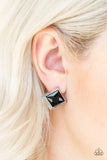 Paparazzi Stellar Square - black - Veronica's Jewelry Paradise, LLC