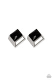 Paparazzi Stellar Square - black - Veronica's Jewelry Paradise, LLC