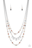 Paparazzi Step Out of My Aura - Brown - Veronica's Jewelry Paradise, LLC