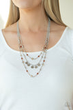Paparazzi Step Out of My Aura - Brown - Veronica's Jewelry Paradise, LLC
