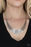 Paparazzi Stick To The ARTIFACTS - Silver - Veronica's Jewelry Paradise, LLC