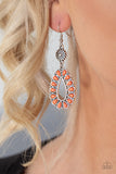 Paparazzi Stone Orchard Coral Earrings - Veronica's Jewelry Paradise, LLC