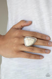 Paparazzi Stone Scene - white - Veronica's Jewelry Paradise, LLC
