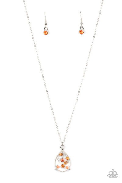 Paparazzi Stormy Shimmer - Orange - Veronica's Jewelry Paradise, LLC