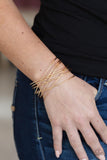 Paparazzi Strike Out Shimmer - Gold