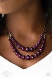 Paparazzi BLACK DIAMOND Strikingly Spellbinding - Purple - Veronica's Jewelry Paradise, LLC