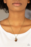 Paparazzi Stylishly Square - Brass - Veronica's Jewelry Paradise, LLC