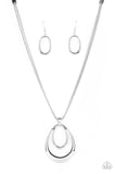 Paparazzi Suburban Storm - Silver - Veronica's Jewelry Paradise, LLC