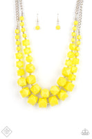 Paparazzi Summer Excursion- Yellow - Veronica's Jewelry Paradise, LLC