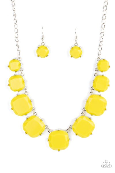 Paparazzi Prismatic Prima Donna – Yellow - Veronica's Jewelry Paradise, LLC