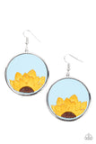 Paparazzi Sun-Kissed Sunflowers - Blue - Veronica's Jewelry Paradise, LLC