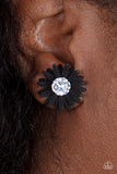 Paparazzi Sunshiny DAIS-y - Black - Veronica's Jewelry Paradise, LLC