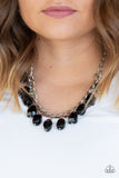 Paparazzi Take the Color Wheel - Black - Veronica's Jewelry Paradise, LLC