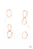 Paparazzi Talk In Circles - Copper - Veronica's Jewelry Paradise, LLC