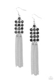Paparazzi Tasteful Tassel - Black - Veronica's Jewelry Paradise, LLC