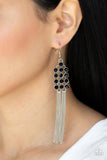 Paparazzi Tasteful Tassel - Black - Veronica's Jewelry Paradise, LLC